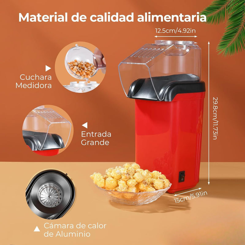 Máquina Pop Corn Portátil